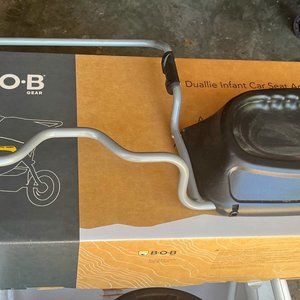 BOB Duallie Stroller Infant Car Seat Adapter/Tray for Chicco Car Seat - Black